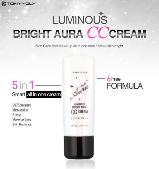 CC Cream Luminous Bright Aura Tonymoly