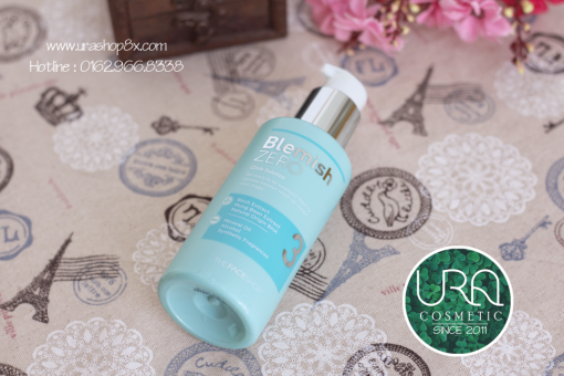 Sữa dưỡng dành cho da dầu và mụn Blemish Zero Clinic Solution - The Face Shop