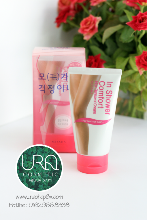 Missha in shower comfort hair removal cream
