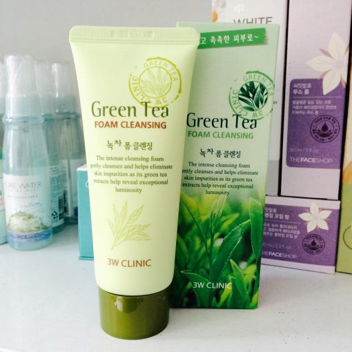 Sữa rửa mặt Trà xanh 3W Clinic Green Tea