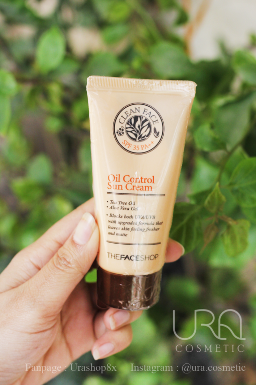 Kem chống nắng Oil Free - Clean Face Oil Free Sun Cream