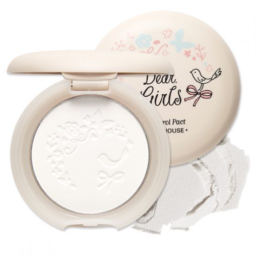 Phấn phủ Dear Girl kiềm dầu Etude House Dear Girls Oil Control Pact