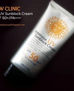 Kem chống nắng 3w Clinic Intensive UV Sunblock Cream SPF 50 Pa+++