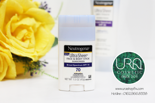 Neutrogena Ultra Sheer Face & Body Stick Sunscreen SPF 70