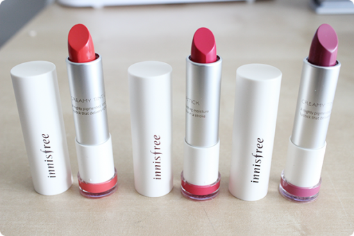 Son thỏi Innisfree Creamy tint lipstick màu 12
