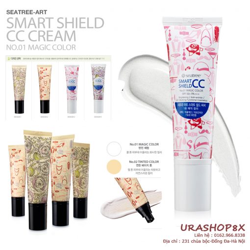 KEM CC SEATREE ART SMART SHIELD CC CREAM SPF35 PA++