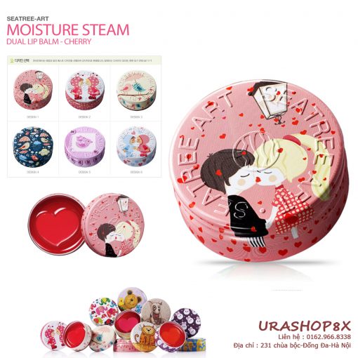 Son dưỡng môi Seatree Art Moisture Steam Dual Lip Balm