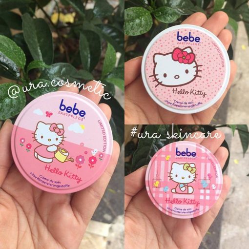 Kem dưỡng da cho bé Bebe Hello Kitty