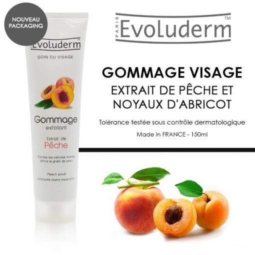 Tẩy tế bào chết Evoluderm Gommage Expoliant Extrait de Pêche