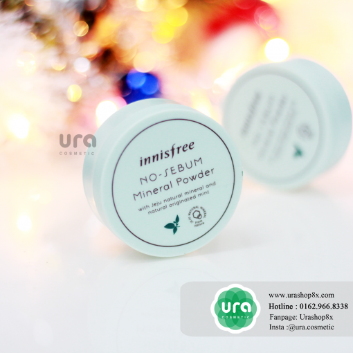 Phấn bột kiềm dầu Innisfree No Sebum Blur Powder