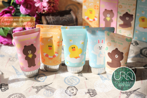 Missha All-Around Safe Block Suncare Line Friend Edition