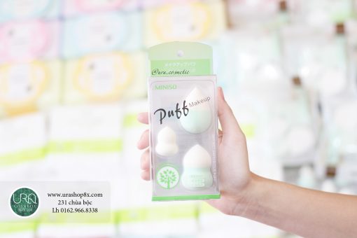 Set mút trang điểm Miniso Japan