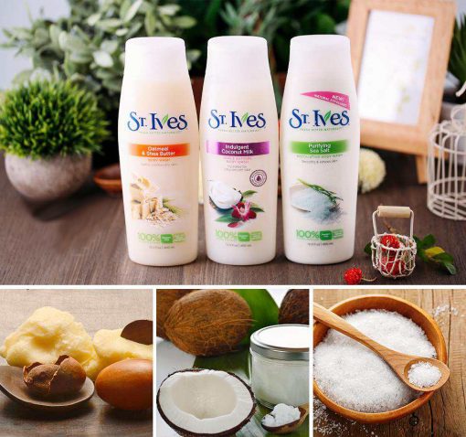 Sữa tắm dưỡng ẩm, làm mịn da St.Ives
