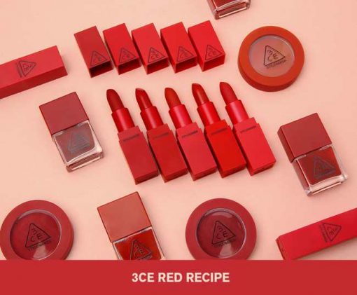 3CE RED RECIPE LIP COLOR
