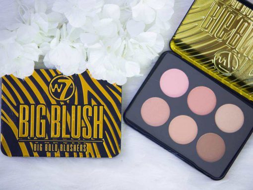 Bảng phấn má hồng, tạo khối W7 Big Blush
