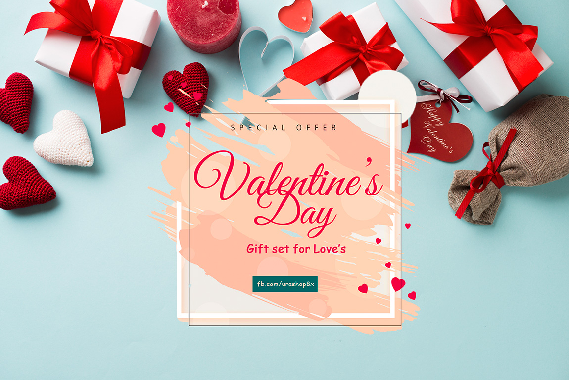 Set quà tặng Mĩ phẩm Valentine