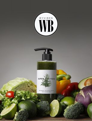 Sữa Rửa Mặt Rau Củ Byvibes Wonder Bath Super Vegitoks Cleanser