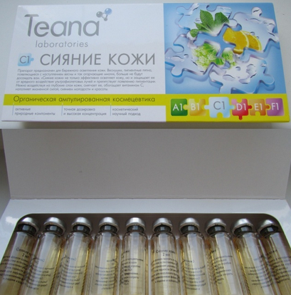 Serum Collagen Teana C1 chong lao hoa, cai thien sac to da ,giup da sang hong rang ro
