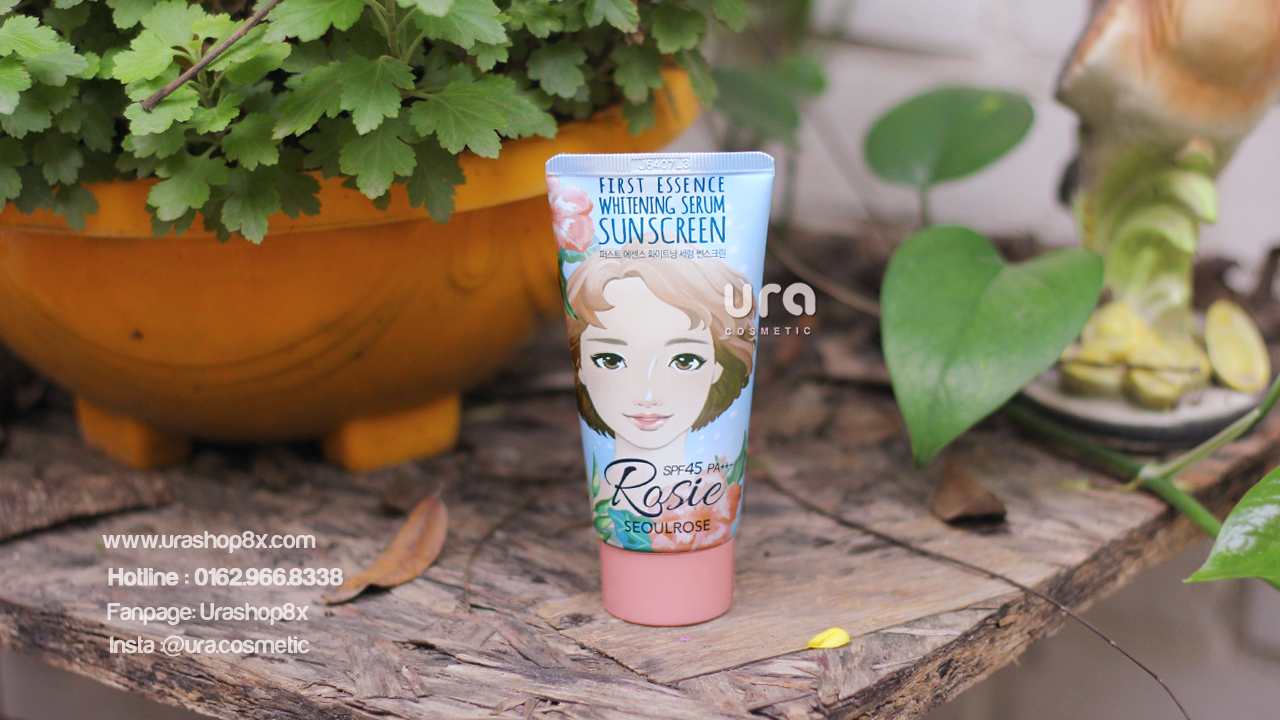 Kem Chống Nắng Rosie First Essence Whitening Serum Sunscreen Spf 45 Pa+++