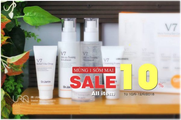 ĐẾN HẸN LẠI LÊN - URACOSMETIC SALE 10% TOÀN BỘ CỬA HÀNG 