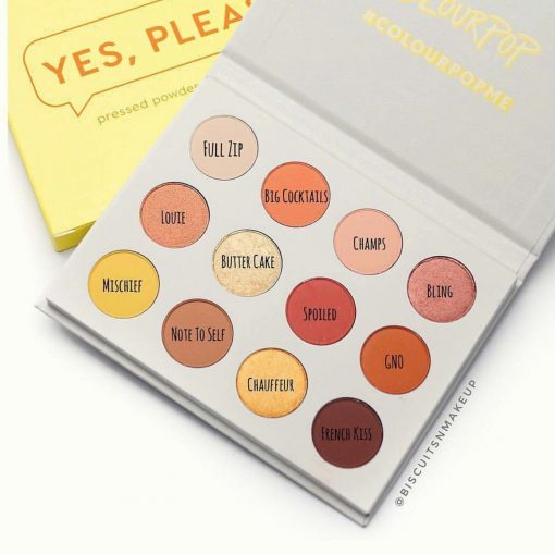 Bảng Phấn Mắt Colourpop Yes, Please! Pressed Powder Shadow Palette