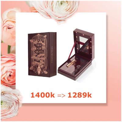 Set Charlotte Tilbury Film noir night: 1400k -> 1289k