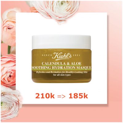 Kiehls mask hoa cúc 14ml : 210k-->185k