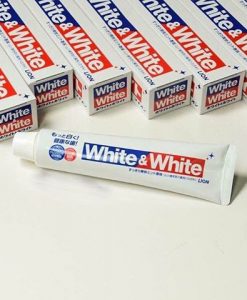Kem đánh răng White & White của Nhật Lion 150gr
