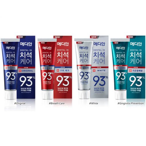 Kem Đánh Răng Median Dental IQ 93 Chính Hãng Hàn Quốc 120g