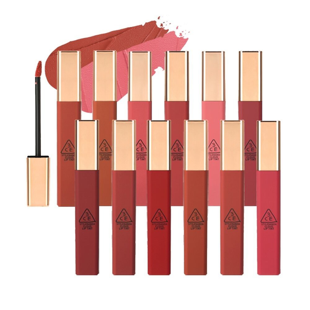 Son Kem Siêu Lì, Mịn Môi 3CE Cloud Lip Tint